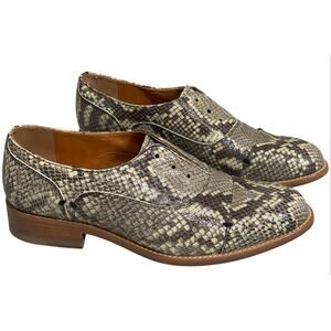 Two24 by Ariat Snakeskin-Style Oxford Shoes Size 7.5